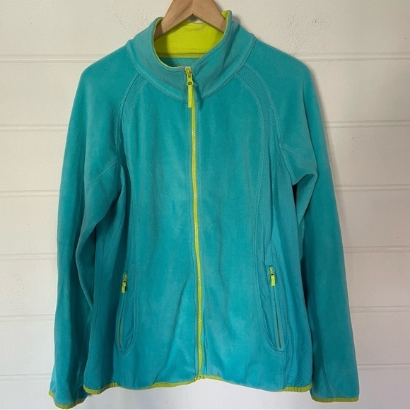 Xersion Jackets & Blazers - Xersion Womens Jacket Green
Fleece Zip Up Active Wear Athletic
Work Out Size XL
